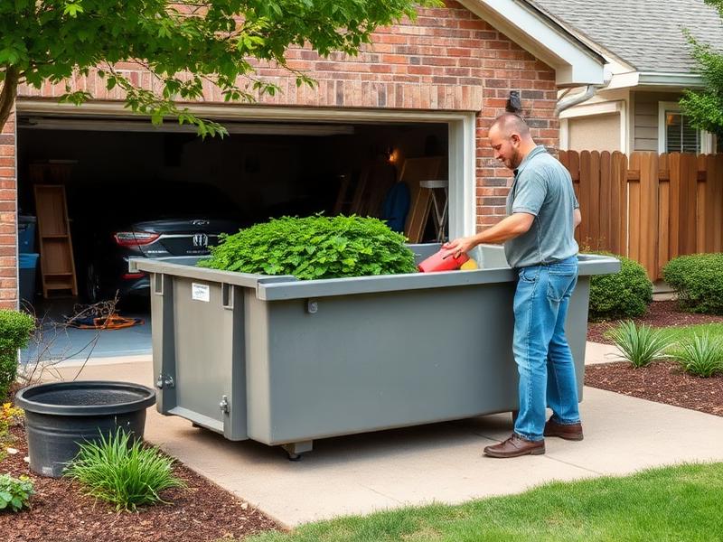 Residential dumpster rental